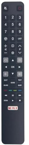 RC802N YAI4 RC802N YU14 RC802N YA13 RC802N YA15 Télécommande de rechange pour TCL Smart TV U55C7006 U65X9006 U75C7006 U55P6046 U60P6046 U49P6046 046 UE. 43P6046 U65S990 49C2US 55C2US 65C2US 75C2US