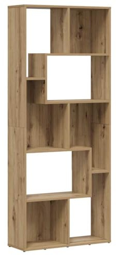 vidaXL Bücherregal Artisan Eiche 67 x 24 x 161 cm Holzwerkstoff