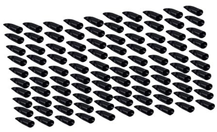 KESOTO 100 Pieces Garden Planting Digging Claws Protection Gloves Supplies Tools for Digging Plant