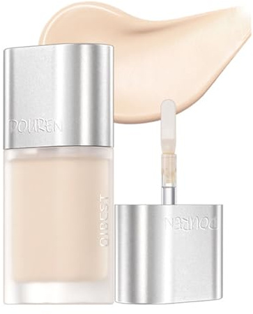 EONFAVE Flüssig Concealer, Langanhaltend, Wasserfest & Feuchtigkeitsspendend, Leicht & Atmungsaktiv, Hohe Abdeckung, Für Augenringe, Rötungen, Akneflecken, Hellt Den Hautton Auf, 5g, 02#