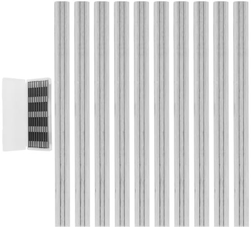 Lame Pialla 82mm, 10 Pezzi Coltello pialla Elettrica, Lame Reversibili, Lame di Ricambio Per Pialla, 82 x 5,5 x 1,2mm