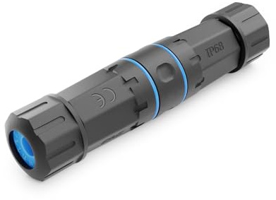 Elfcam - Set di 1 accoppiatore RJ45 Cat 6A per cavo Starlink Gen 3G /Mini, adattatore Ethernet femmina a femmina IP68 esterno per prolunga di cavo Ethernet Cat 5, Cat 5e, Cat 6, Cat 6A, Cat 7