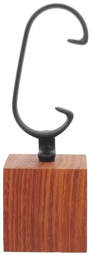 DOITOOL Porta Orologi da Polso per Organizzazione e Esposizione Elegante in Legno Supporto a Forma di Anello C Salvaspazio per Casa o Negozio