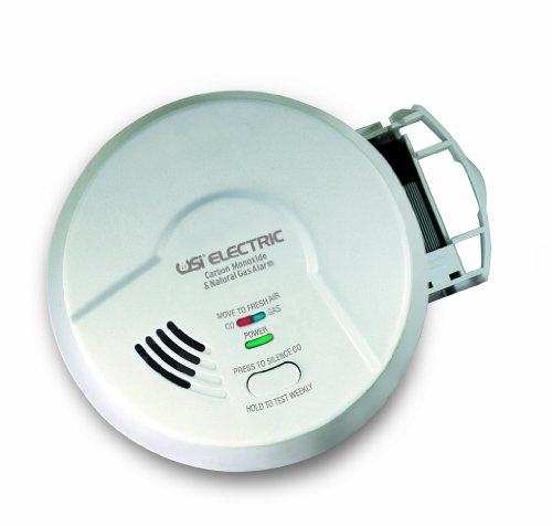 Universal Security Instruments Hardwired 2-in-1 Carbon Monoxide & Natural Gas Smart Alarm with Battery Backup, Model MCN108