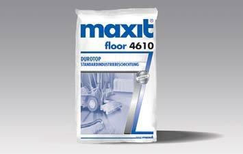 maxit floor 4610 DuroTop - revêtement de sol | 25 kg | revêtement pompable, lié au ciment, modifié aux polymères pour des épaisseurs de couche de 4 à 15 mm | pour fortes contraintes mécaniques