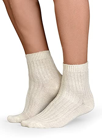 Moser care and support wear Fußwärmer (Paar), 40% Angoraanteil, Socken