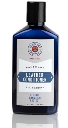 Cobbler's Choice All-Natural Leather Conditioner - Leather Restorer - Safely Conditions and Restores Leather