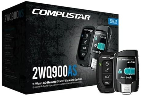 Firstec CS 2-Way LCD 3000' Alarm/Starter, Blade Ready