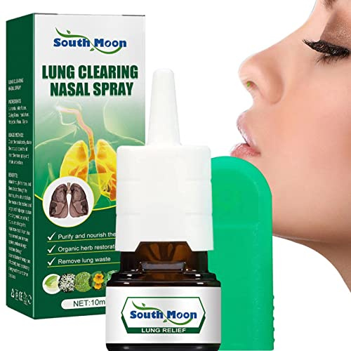 Spray per naso chiuso, spray per alleviare la congestione del naso, spray detergente per congestione nasale, sollievo dalla pressione del seno, formula delicata e sicura Jildouf