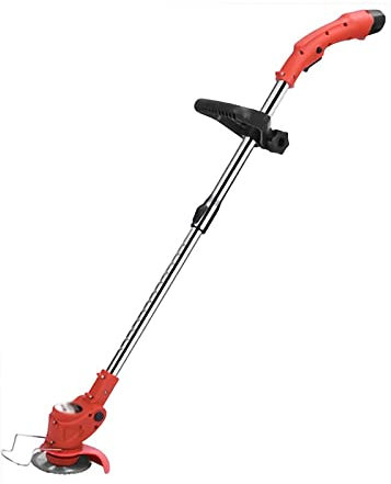 Tagliabordi a batteria, tosaerba for uso domestico di piccole dimensioni, tagliaerba elettrico, asta retrattile, dotato di batteria al litio e caricabatterie, for tosaerba da giardino, tagliabordi/168