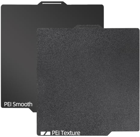 IdeaFormer P1S P2S A1 PEI Druckplatte für Bambulab 257x257mm, Doppelseitig P1S PEI Build Plate PEI Spring Steel Druckbett Platte für Bambu Lab X1 X1C X1E A1 P1P P1S P2S 3D Drucker Plattformen