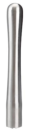 LABRIMP Edelstahl-eisstab Mit Eis-zerkleinern-funktion Zitronen-wein-swizzle-stick Silber Für Bar-party-bankett