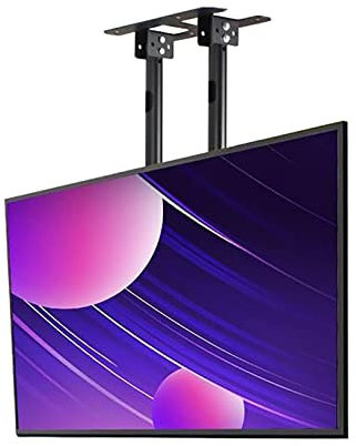 Universal TV Stand, Universal TV Stand Mobile TV Stand with Wheels Freestanding Swivel Universal TV Stand for Bedroom Conference Rooms Corner,for 32-65 Flat Screen TV Rolling TV Stand (Color : White