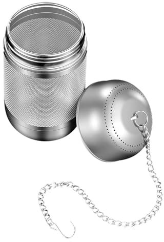 Tea Infuser - Home Accessories, Stainless Steel Mesh | Ball, Tea Infusers for Loose Tea, Extra Fine Mesh Tea Strainers, Loose Leafs Balls, Loose Tea Steeper for Black Tea, Rooibos