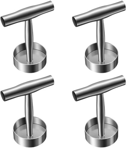 SUPVOX 4 Pezzi Burger Press Patty Maker Hamburger Machine Tortilla Press Tool per Grigliare La E Schiacciare Gli Hamburger