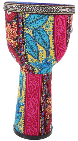 Mikinona Djembe-handtrommel Für Erwachsene Robuste Und Langlebige Trommel Aus Sicherem Material Erzeugt Laute Töne Beim Schlagen Einfach Zu Bedienen Für Anfänger Und Junge Mädchen