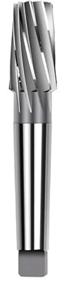 1pc Kegel Reibahle Kegel Chucking Reibahlen Reiben Rymer 1:10 Kegel HSS Spiral Reibahle High Speed ​​Stahl(18mm)