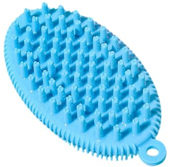 NOLITOY Brosse de Bain en Silicone pour Peau Sensible Brosse Exfoliante et Massante Nettoyage Doux et Apaisant