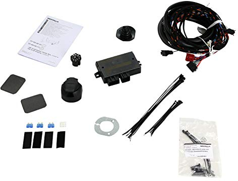 Westfalia Elektrosatz 13-polig und fahrzeugspezifisch für VW Transporter T5/T6 (BJ 10/2009-09/2019) - nur für Kfz ohne Vorrüstung auf Anhängevorrichtung