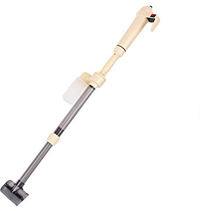 Cocoarm Aquarium Mulmsauger Elektrische Pumpe Aquarium Sauger Wasserwechsel Bodenreinigung Mulmsauger Reinigung Wasseraustauschgeräte für Aquarien höhenverstellbar