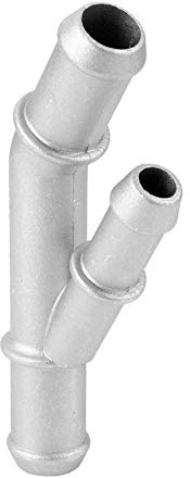 Adaptador de tubería de refrigerante Y-Flange OE 1J0121087E Cubierta de carcasa de termostato de aluminio fundido Brida de refrigerante Manguera de refrigeración Kit de actualización de tubería de dis