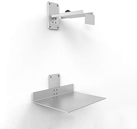 CPU Stand Desktop CPU Host Stand Chassis Fixing Bracket Wall-mounted CPU Stand Adjustable Hanging Steel Desktop Tower Case Stand, Silver Computer Tower Stand Cart CPU Rolling Stand