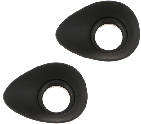 MONOJLY 2 coperture oculari pieghevoli per telescopi, diametro interno 22 mm, per microscopio da 42-48 mm