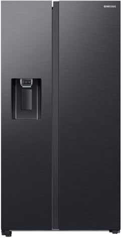 Samsung Frigorifero Side by Side RS64DG53M3B1/EF, Con Wifi+AI Energy Mode, SpaceMax, Smart Cooling, Total No Frost, Motore Digital Inverter, 635L, LxAxP: 91 x 178 x 72 cm, Antracite