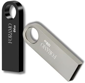 USB Stick Flash Drive Speicher medium 32GB 64GB 128GB Memorystick Speicherstick (Schwarz, 128GB USB3.0)