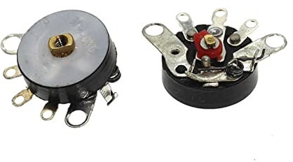 Straight Angle Radio Potentiometer RV12MM B103 B10K B503 B50K Power Amplifier Volume Potentiometer with Switch 10Pcs (Color : B503 50K)(B103 10k)
