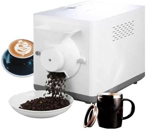 YXFAZPP Electric Coffee Bean Roaster Machine,Electric Coffee Bean Roaster Machine for Home Use,Coffee Bean Baker One Click Intelligent Control Coffee Roaster