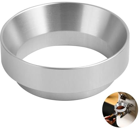 Batheidon 51 mm Kaffeedosierring – Magnetischer Dosiertrichter aus Aluminiumlegierung für Siebträger, Espressozubehör für Baristas und Zuhause