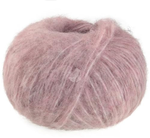 LANA GROSSA Alpaca Air II | Leichtes Schlauchgarn mit Baumwolle | Handstrickgarn aus 50% Alpaka (Baby), 27% Polyamid, 14% Baumwolle & 9% Schurwolle (Merino) | 50g Wolle, Stricken & Häkeln | 140m FB 29