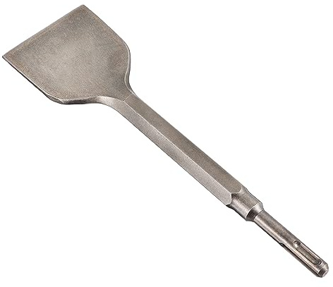 Gatuida Scalpello Angolato in Acciaio Cromato Argento per Martello a Percussione e Lavori di Massoneria Resistente All'usura per Togli Piastrelle su Muro in Pietra