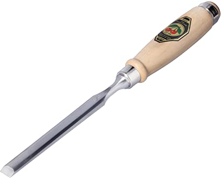 KIRSCHEN Werkzeuge 1001014 | hochwertige Stechbeitel mit Weißbuchenheft, handgeschmiedet in Deutschland - 14mm