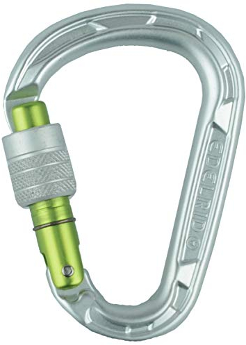 Edelrid HMS Strike Screw (Couleur: Argent) mousquetons