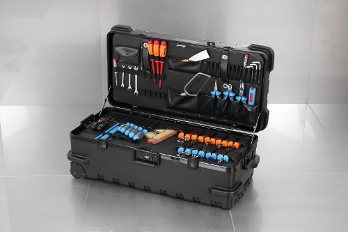 XXL-Werkzeugkoffer mit Trolley, Innenmaß:805x310x370mm
