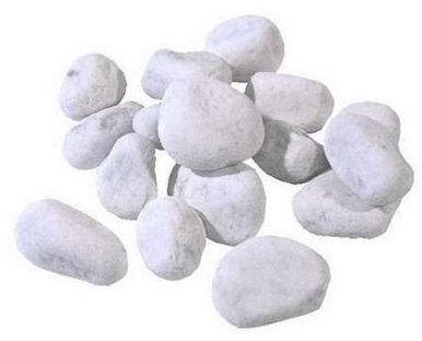 Kieselsteine Von Marmor weiß Carrara in Säcke Steine Dekoration Garten Ornament, verschiedenen Größen – Sack 10 kg 25/40 mm