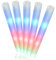 com-four® 5X Barra de luz LED de Espuma - Barra de luz de Color RGB de 40 cm de Largo - Rollo de Espuma con Luces Intermitentes para Discoteca, Fiesta, Festival (05 Piezas - Espuma)