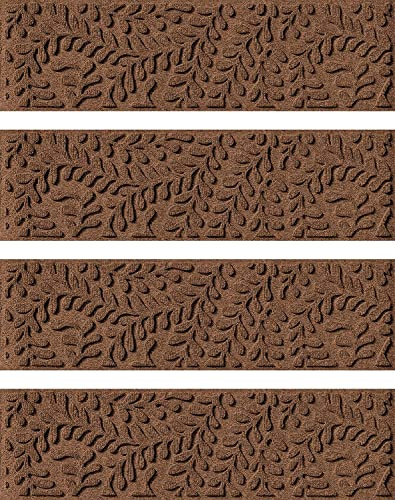 WaterHog Boxwood Indoor Outdoor Stair Treads, All-Weather Stair Runner