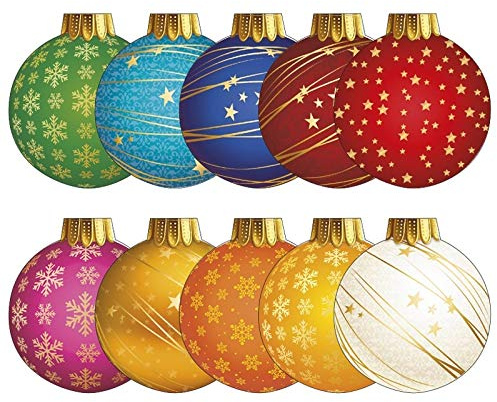 Ideen mit Herz Grußkarten Weihnachtskugel, inkl. Umschläge, 20-teilig