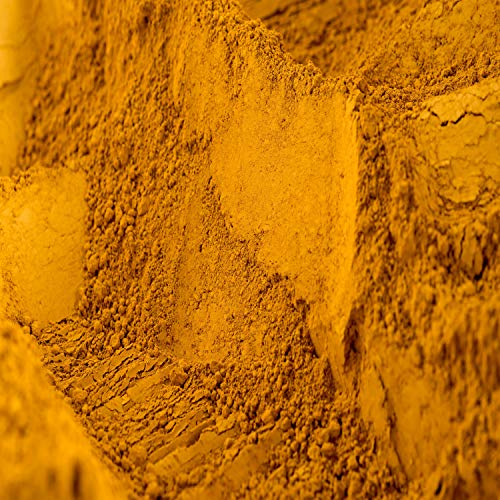iBéton - Pigment naturel Ocre Jaune 1 Kg - Pour peintures, enduits ciment et chaux, plâtre - Poudre de terre colorante - Origine Europe