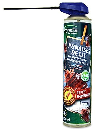 Bombe aérosol contre les punaises de lit, protection longue durée