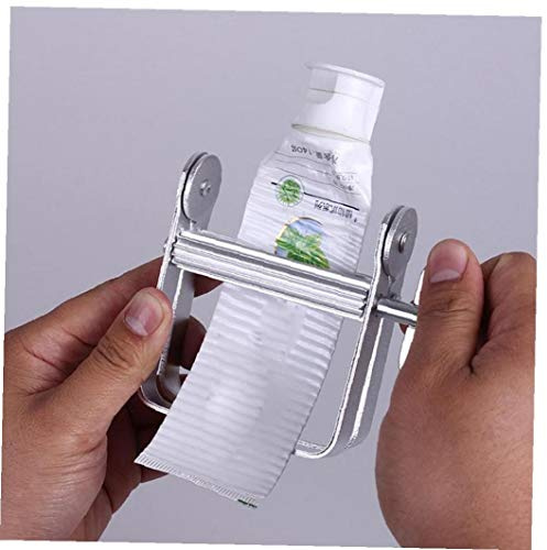Aisoway Tube Squeezer Lazy Toothpaste Dispenser Metal Squeezing Tools Hair Color Dye Cosmetic Paint Squeezer Tube Wringer