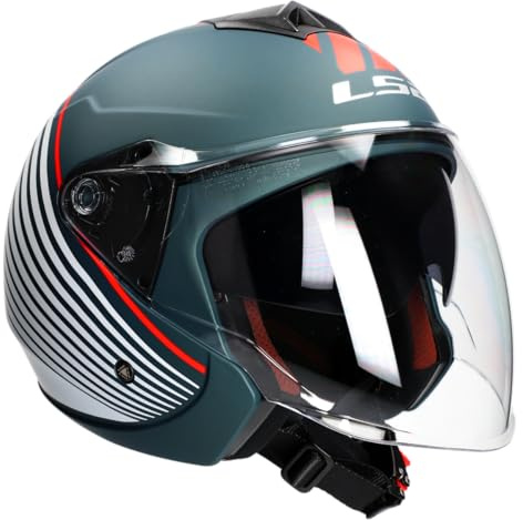 LS2, jethelm motorrad Twister II luna mat blue white, XL