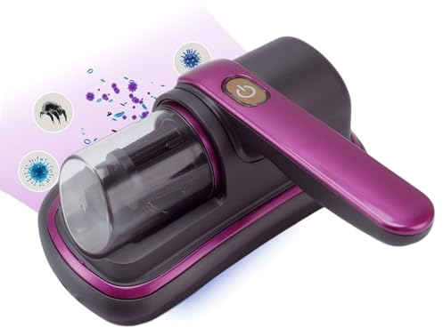 Aspirapolvere UV-C per Materassi e Divani - Ultrasuoni 8kpa Battimaterasso Antiacaro, 8000Rpm/Min per Divani in Stoffa e Cuscini