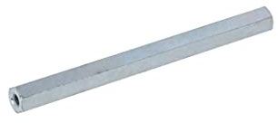 10X 125X70 Distanzmuffe mit Gewinde Innengew: M3 70mm sechskant Stahl DREMEC