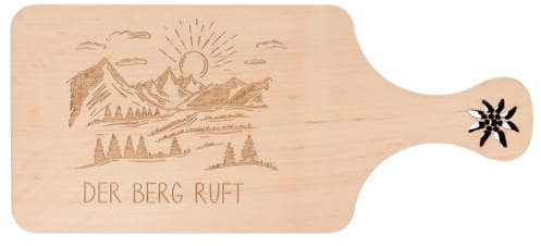 Spruchreif | Erlebrett mit Griff | Frühstücksbrett mit Gravur | Schneidebrett mit Gravur | Brotzeitbrett mit Spruch | Küchenbrett mit Gravur | Jausenbrett | Geschenk Wanderer | Outdoorgeschenk