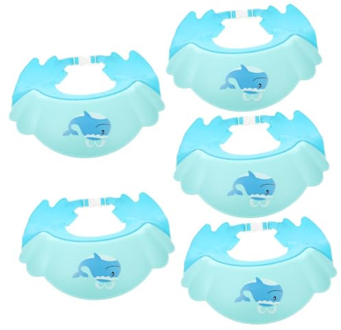 BESTonZON 5St Shampoo-Kappe für Kinder Bademütze für Kinder Shampoo für Kleinkinder schwimmkappe für kinder badekappen für kinder Haarhaube Duschhut für Babyhaare praktischer Haarwaschhut
