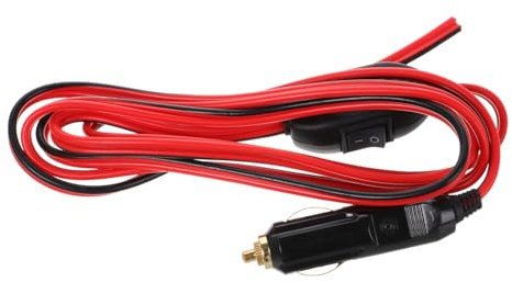 ULTECHNOVO Power Cord Extension Cigarette Lighter Plug Extension Cable for Car Charger Battery Charger Quick Release Adapter for Car Accessories